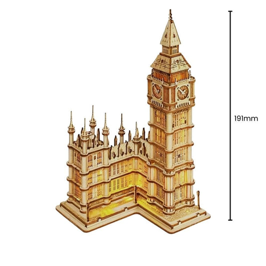 Puzzle 3d bois - Big Ben
