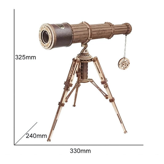 Puzzle 3d bois - Télescope