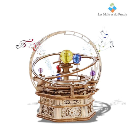 Puzzle 3d bois - Boîte à musique