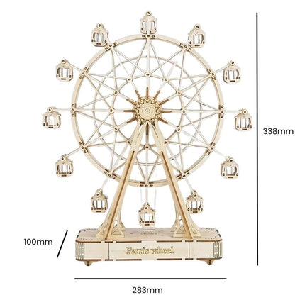 Puzzle 3d bois - Grande roue