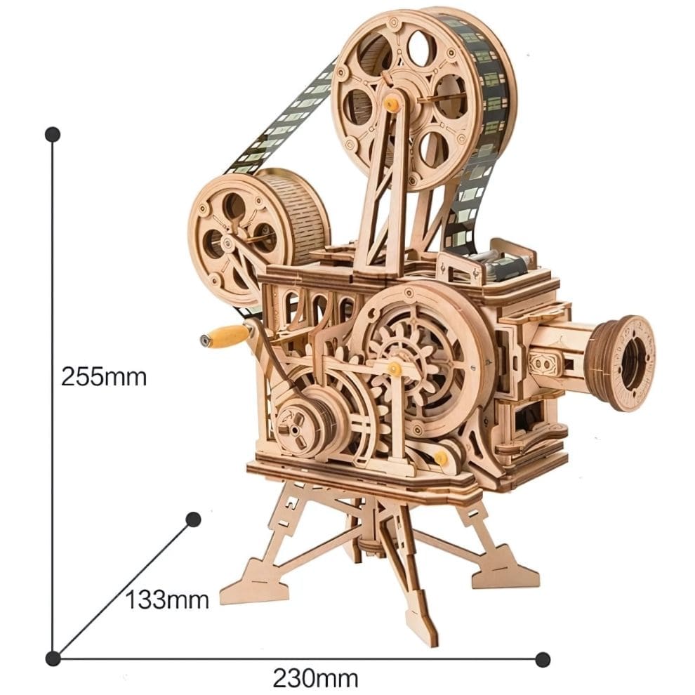 Puzzle 3d bois - Projecteur cinéma