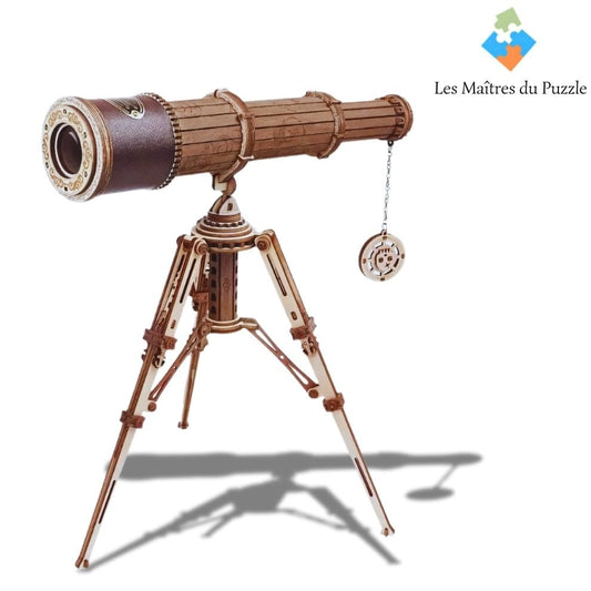 Puzzle 3d bois - Télescope