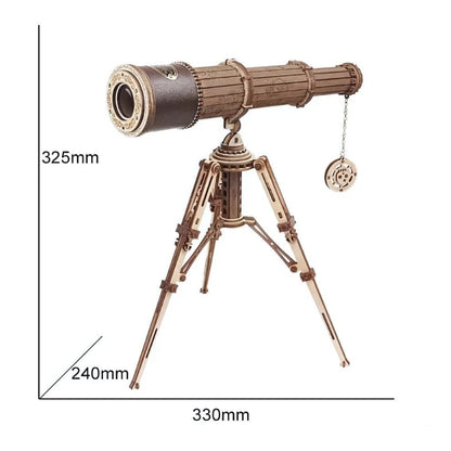 Puzzle 3d bois - Télescope