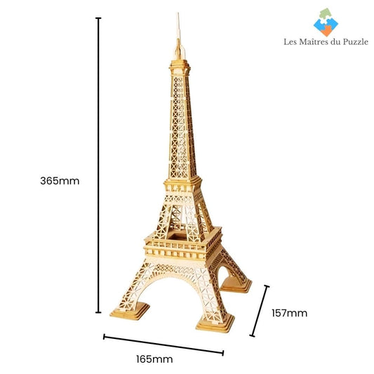 Puzzle 3d bois - Tour Eiffel