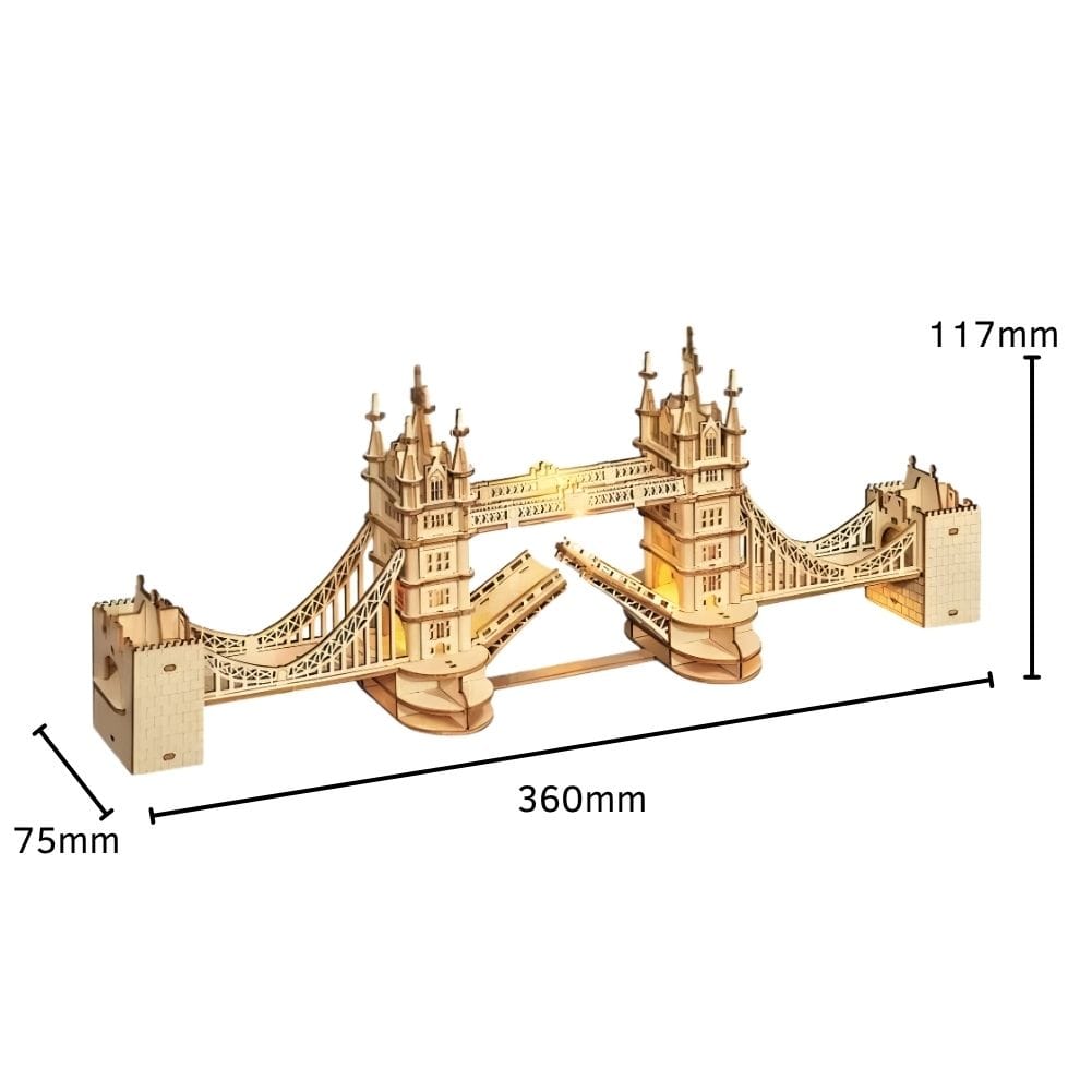 Puzzle 3d bois - Tower Bridge