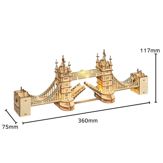 Puzzle 3d bois - Tower Bridge