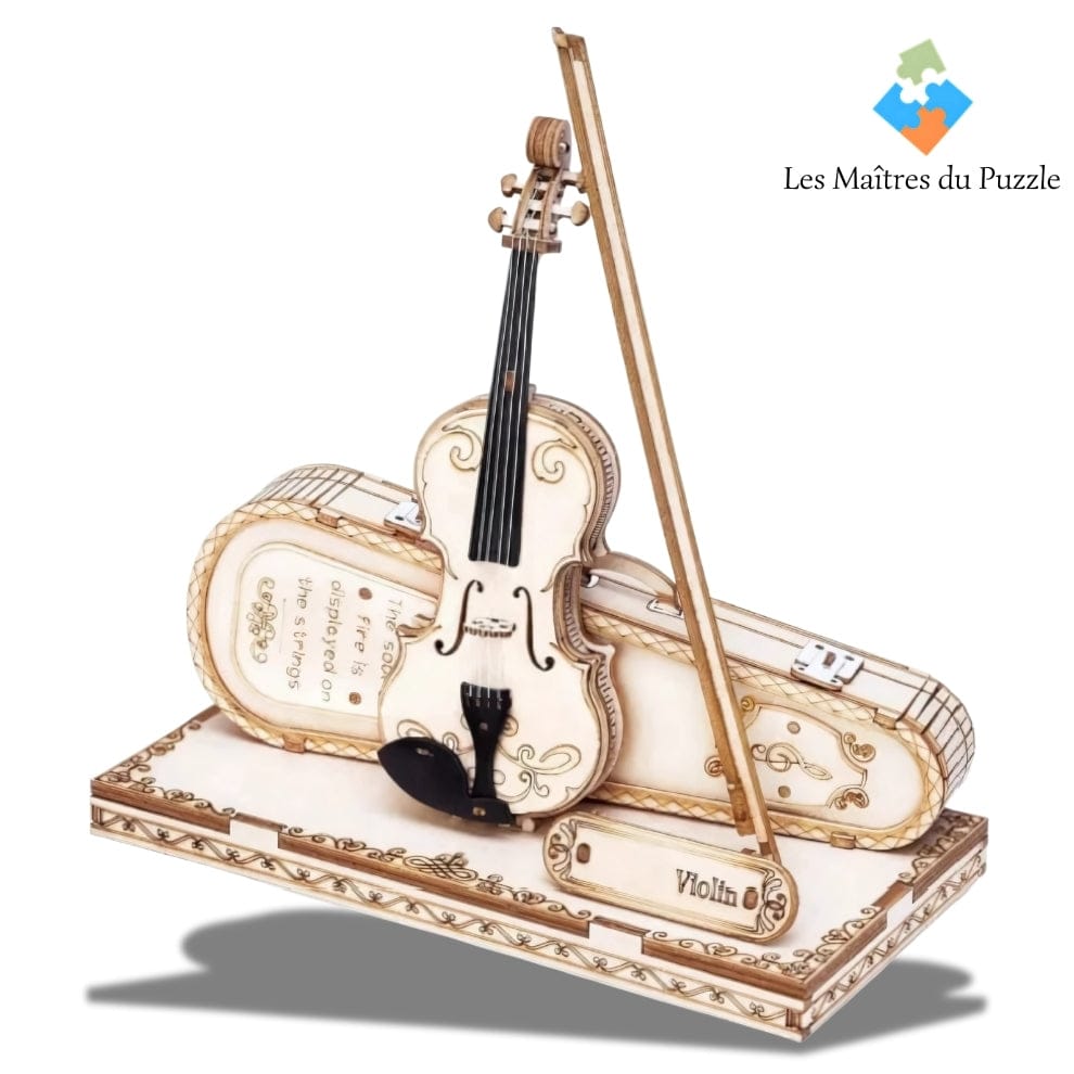 Puzzle 3d bois - Violoncelle