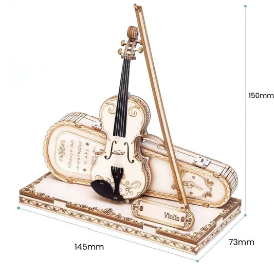 Puzzle 3d bois - Violoncelle