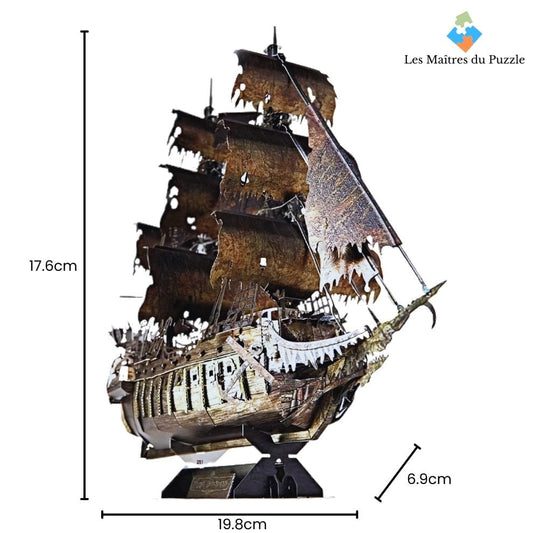 Puzzle 3d métal - Flying Dutchman