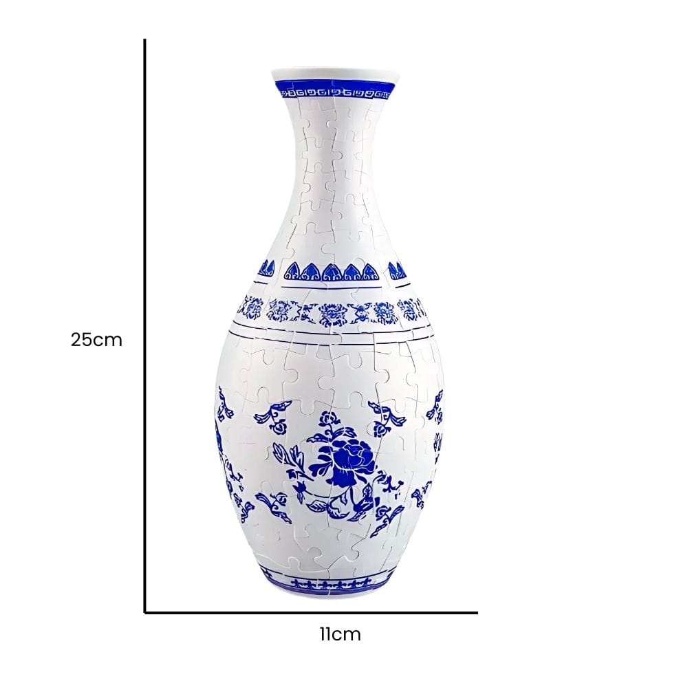 Puzzle 3d - Vase blanc