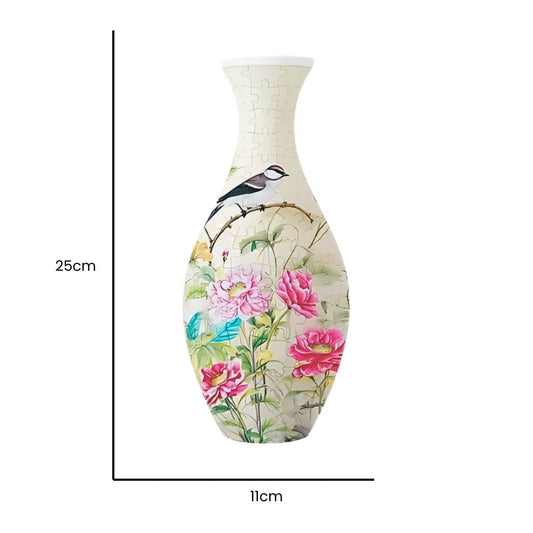 Puzzle 3d - Vase Pivoine
