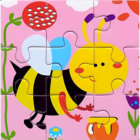 Puzzle - Abeille - 9 pièces