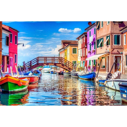 Puzzle - Burano Island - 1000 pièces