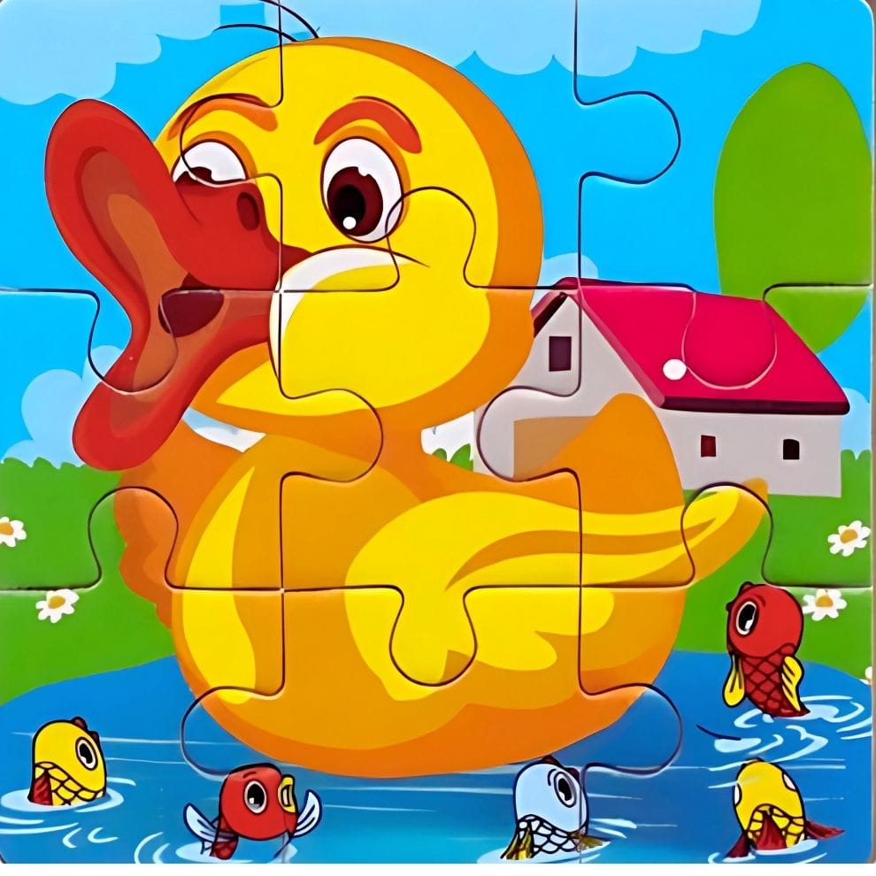 Puzzle - Canard - 9 pièces