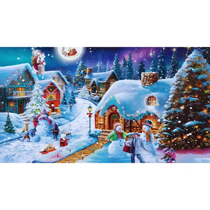 Puzzle - Christmas igloo - 500 pièces