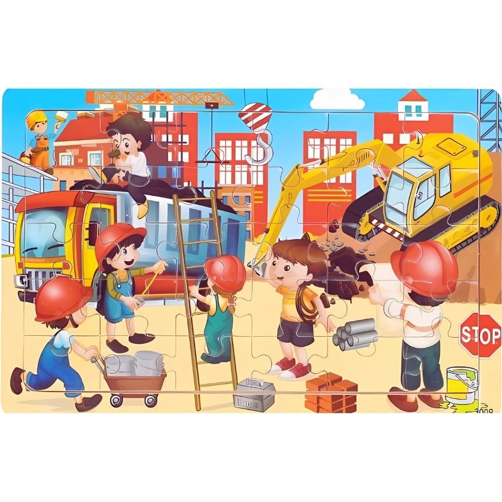 Puzzle - Construction - 30 pièces