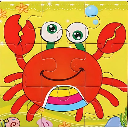 Puzzle - Crabe - 9 pièces
