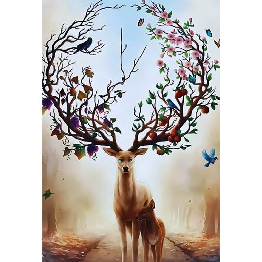 Puzzle - fantasy elk - 150 pièces