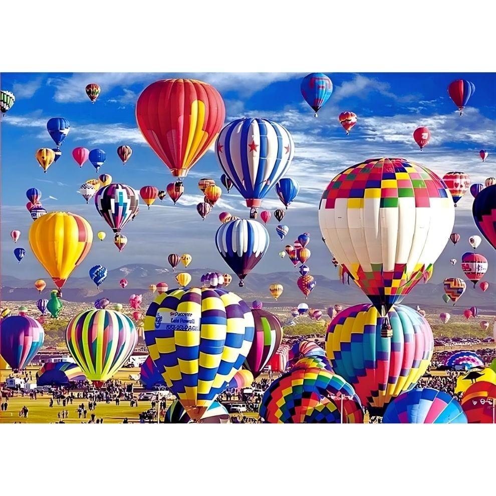 Puzzle - Hot Air Balloons - 1000 pièces
