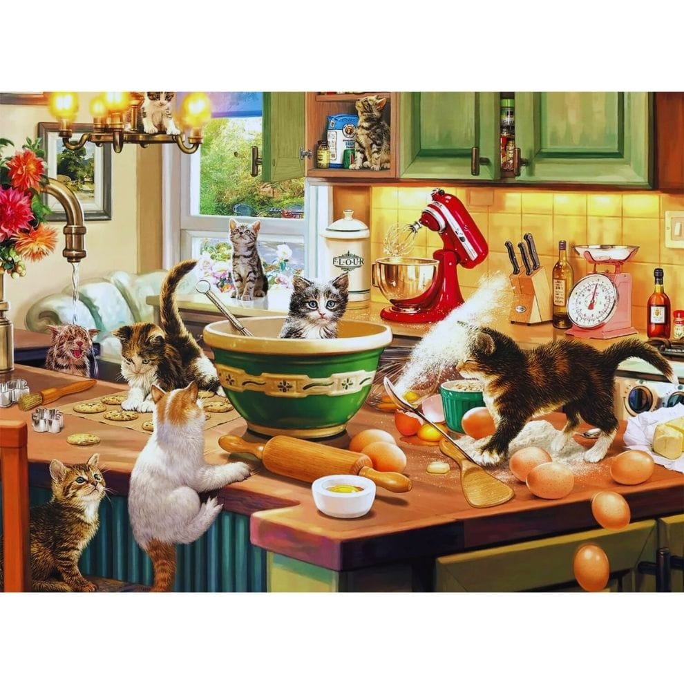 Puzzle - Kitchen Cat - 1000 pièces