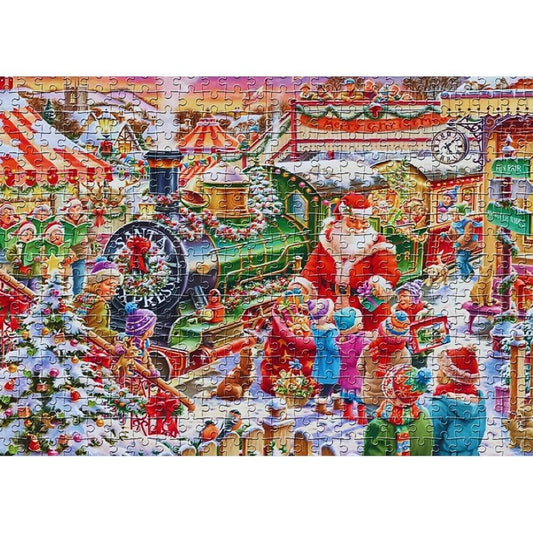 Puzzle - Merry Christmas - 1000 pièces
