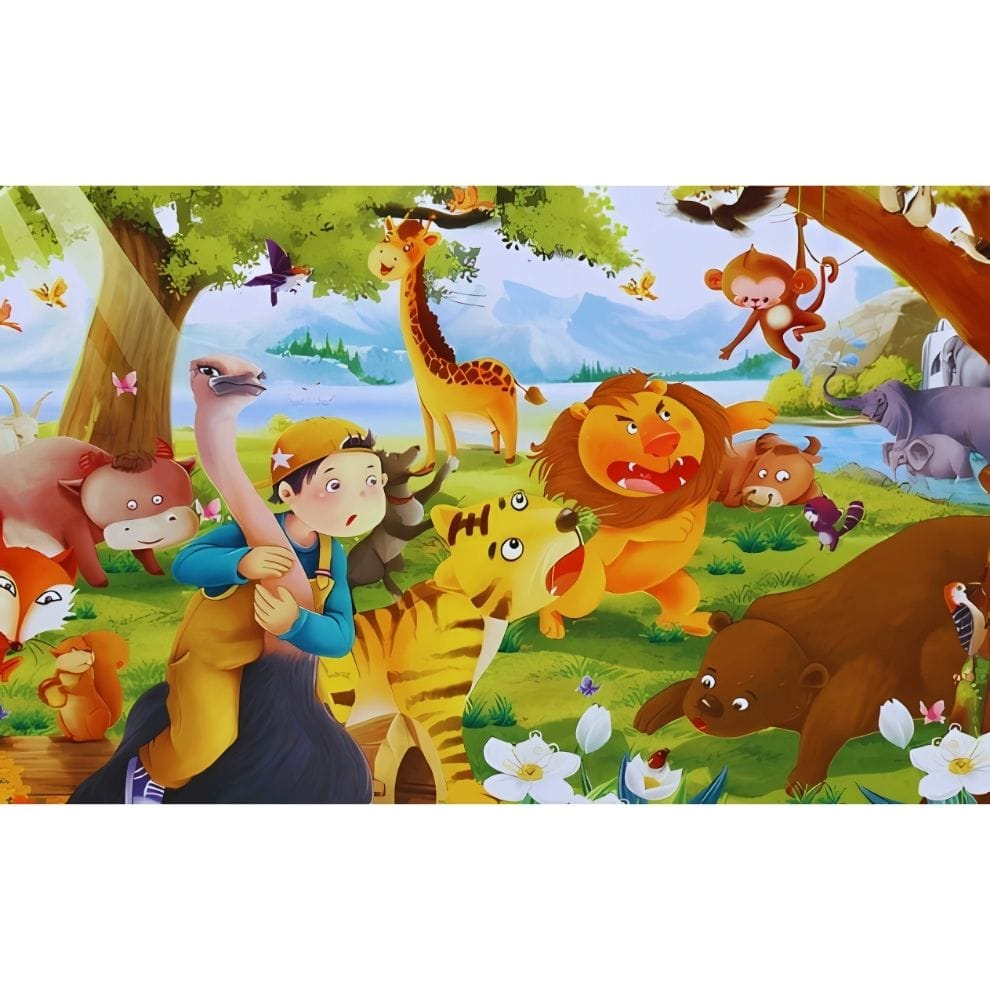 Puzzle - Monde des animaux - 60 pièces