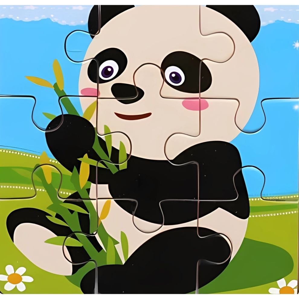 Puzzle - Panda - 9 pièces