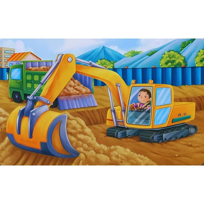 Puzzle - Pelle mécanique - 60 pièces