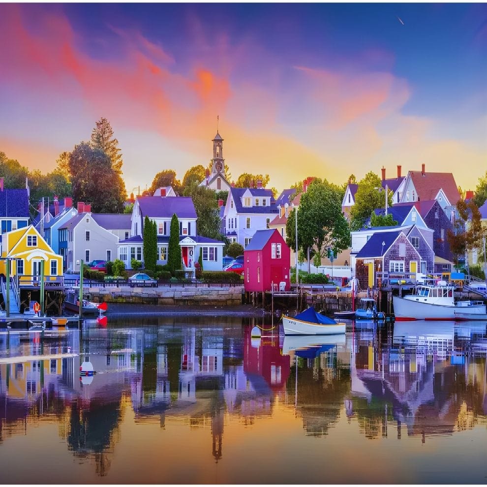 Puzzle - Ports mouth - 500 pièces