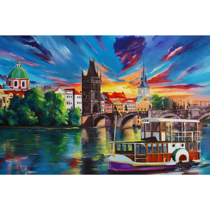 Puzzle - Prague - 500 pièces