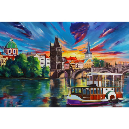 Puzzle - Prague - 500 pièces