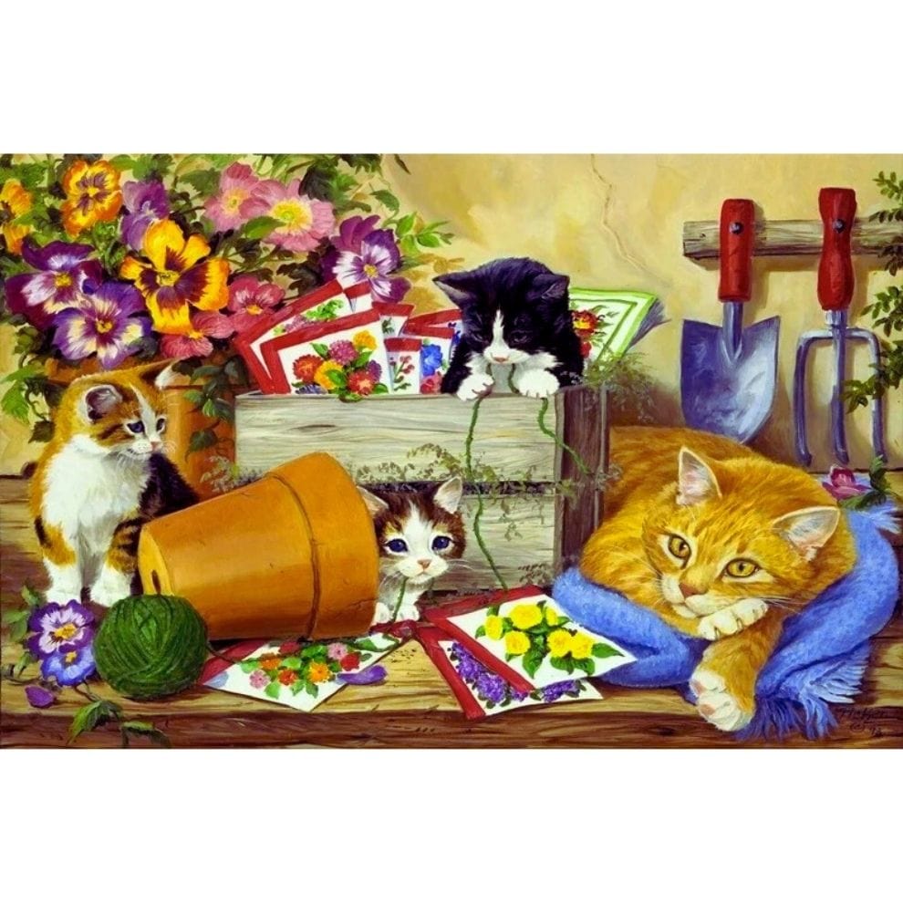 Puzzle - The Cats - 500 pièces