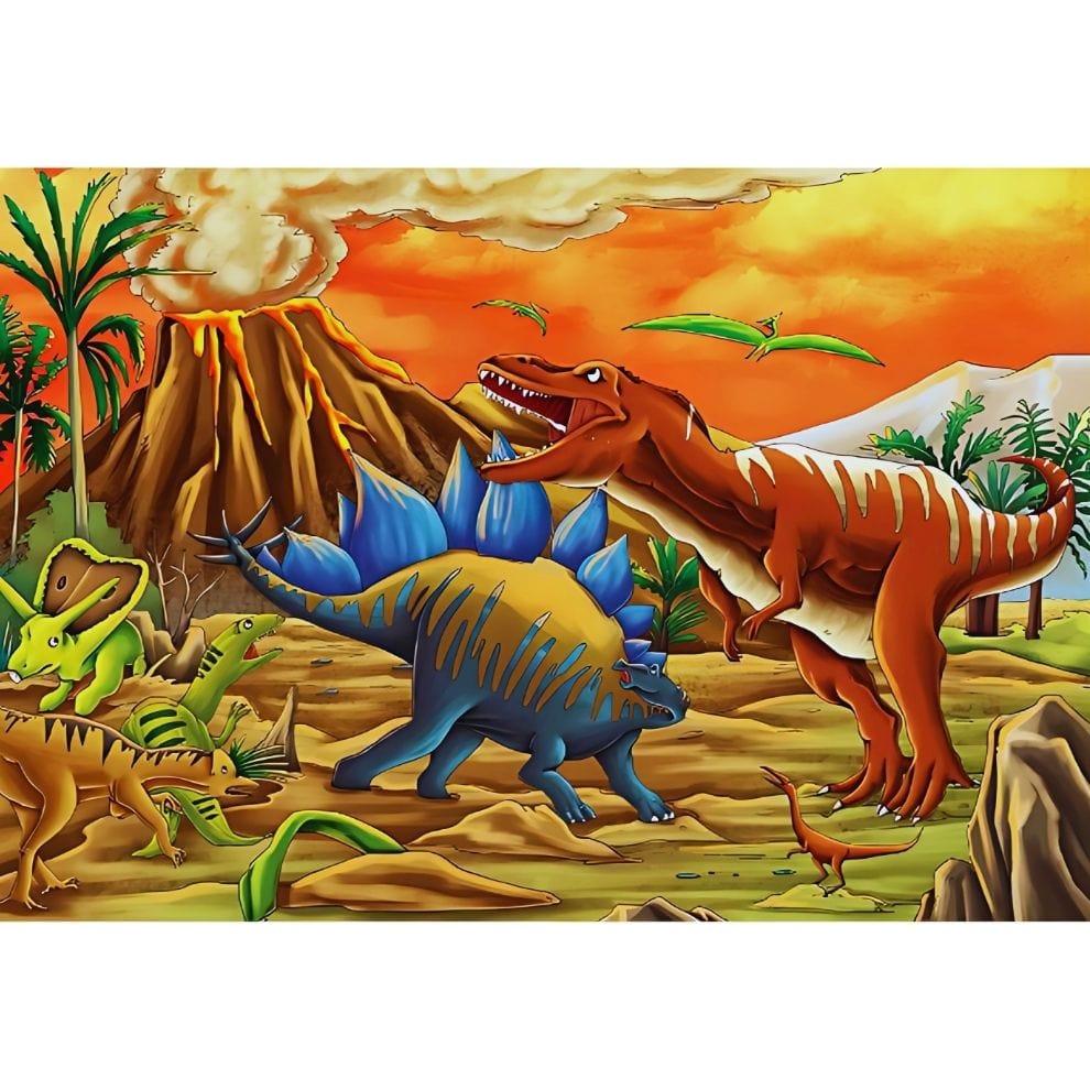 Puzzle - Volcanic eruption - 100 pièces