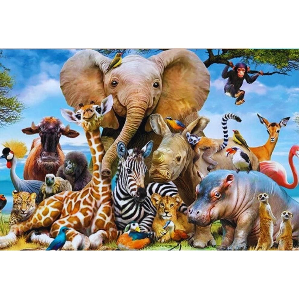 Puzzle - Wild Animals - 150 pièces